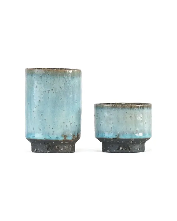 Asemi Co. Iga-yaki Cup, Hydrangea, small