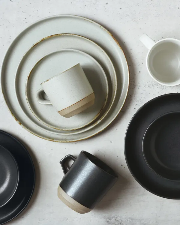 CLK-151 mugs and plates from above