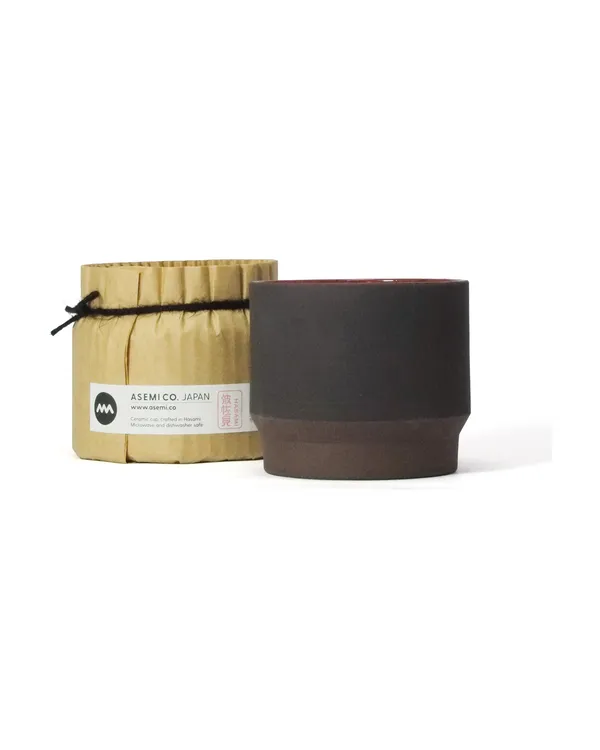 The 240 ml Ember cup with its paper wrapping