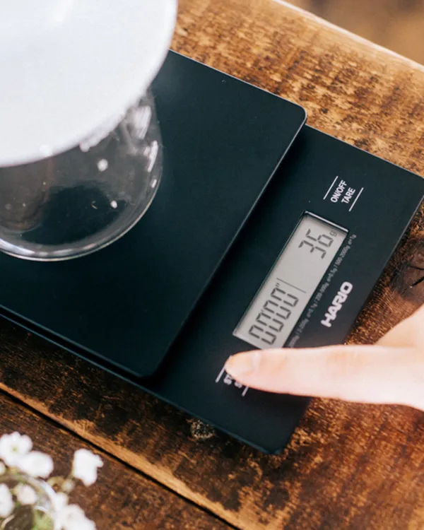 Taring the V60 Drip Scale